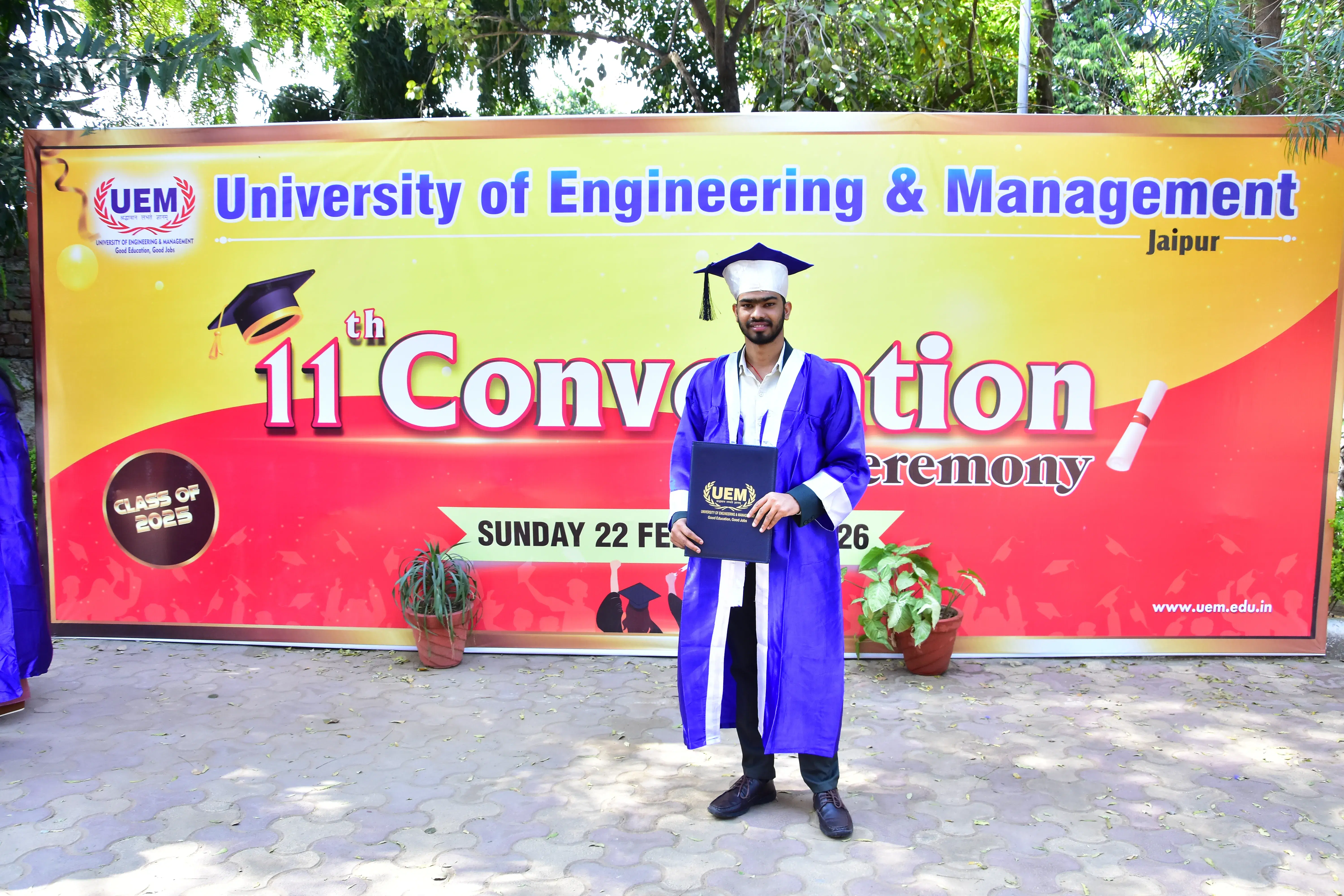 UEM Jaipur Convocation photo 90