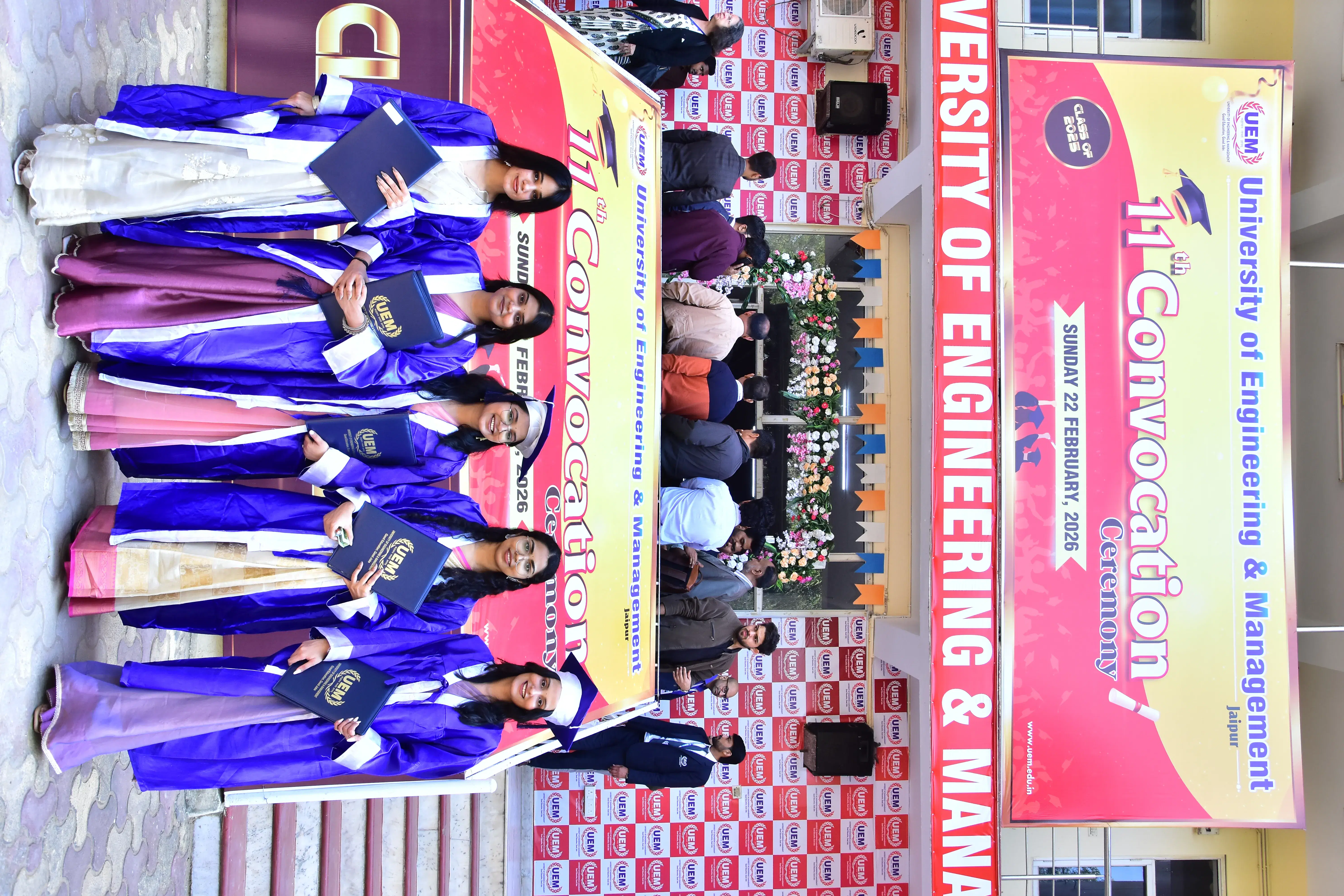 UEM Jaipur Convocation photo 96