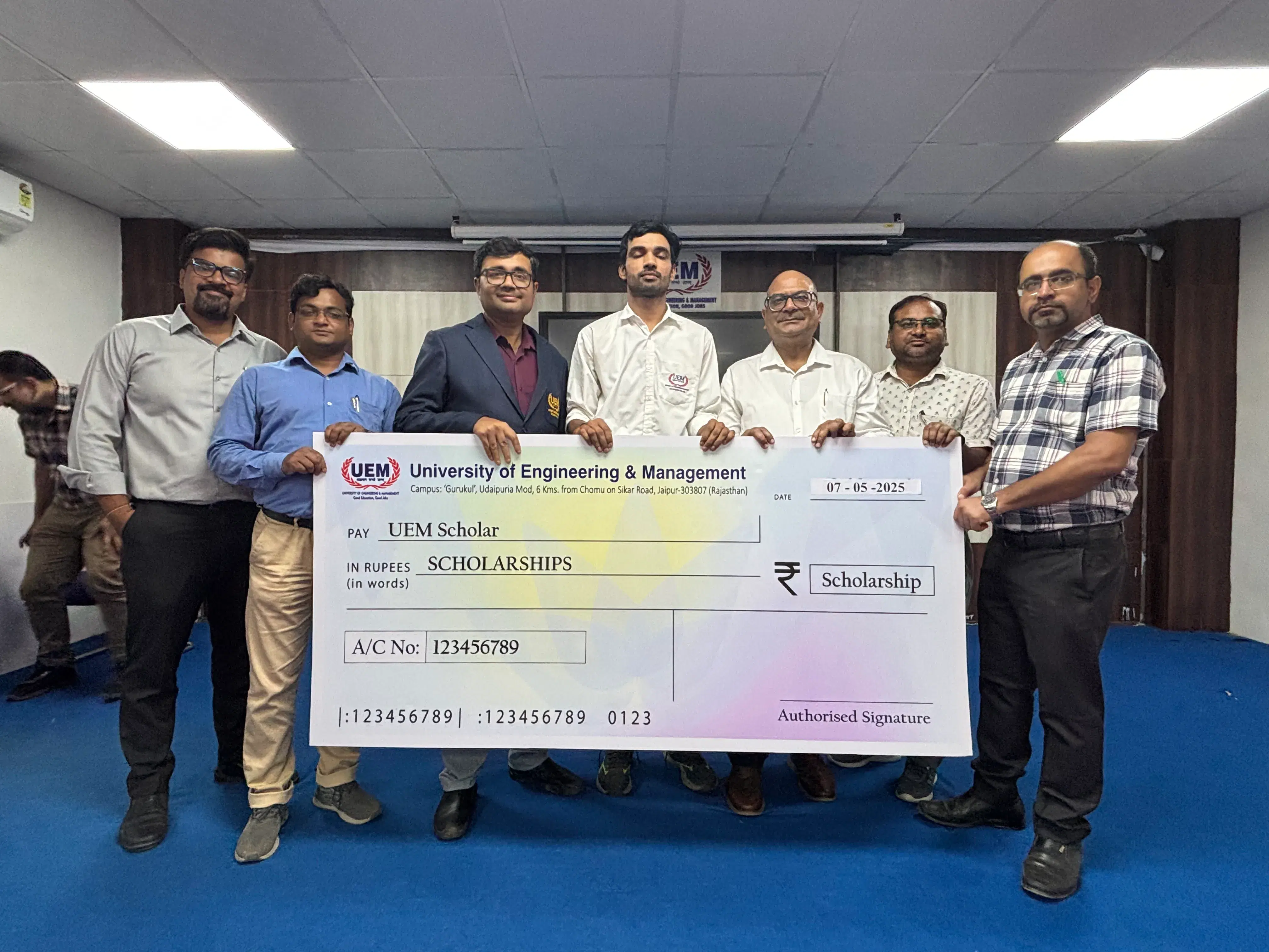 UEM Jaipur Schloarships photo 10