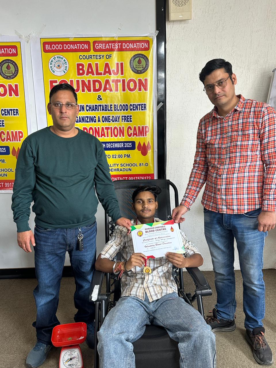 Servo Hospitality School Dehradun Blood Donation Camp photo 1