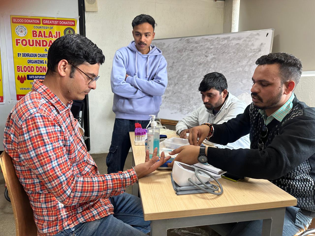Servo Hospitality School Dehradun Blood Donation Camp photo 5