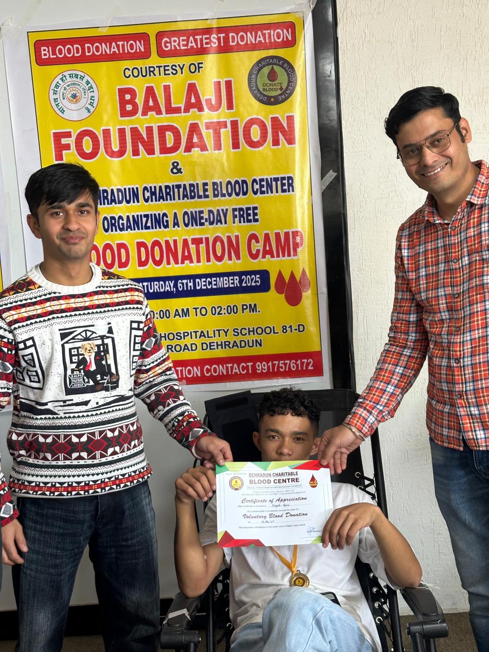 Servo Hospitality School Dehradun Blood Donation Camp photo 6