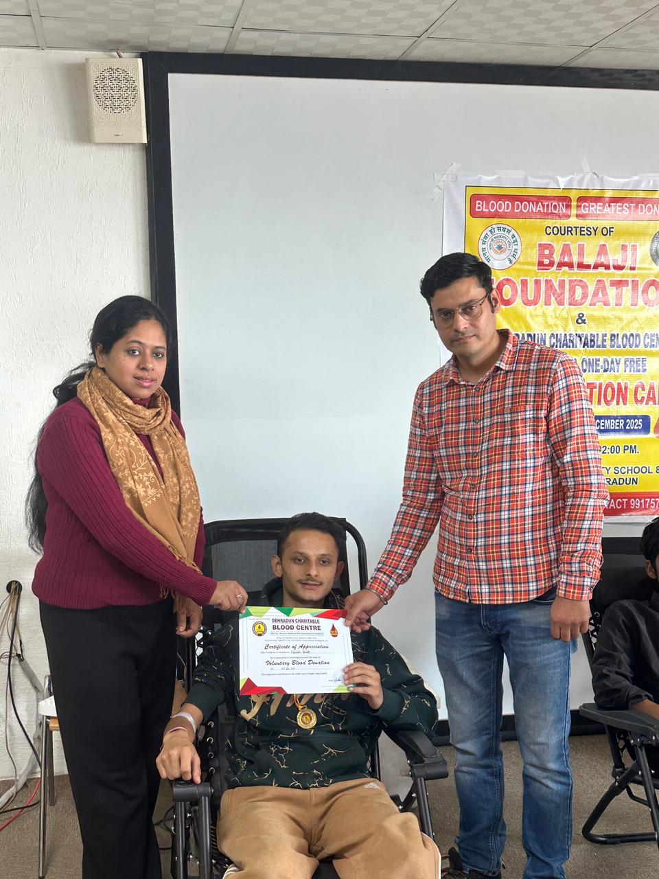 Servo Hospitality School Dehradun Blood Donation Camp photo 9
