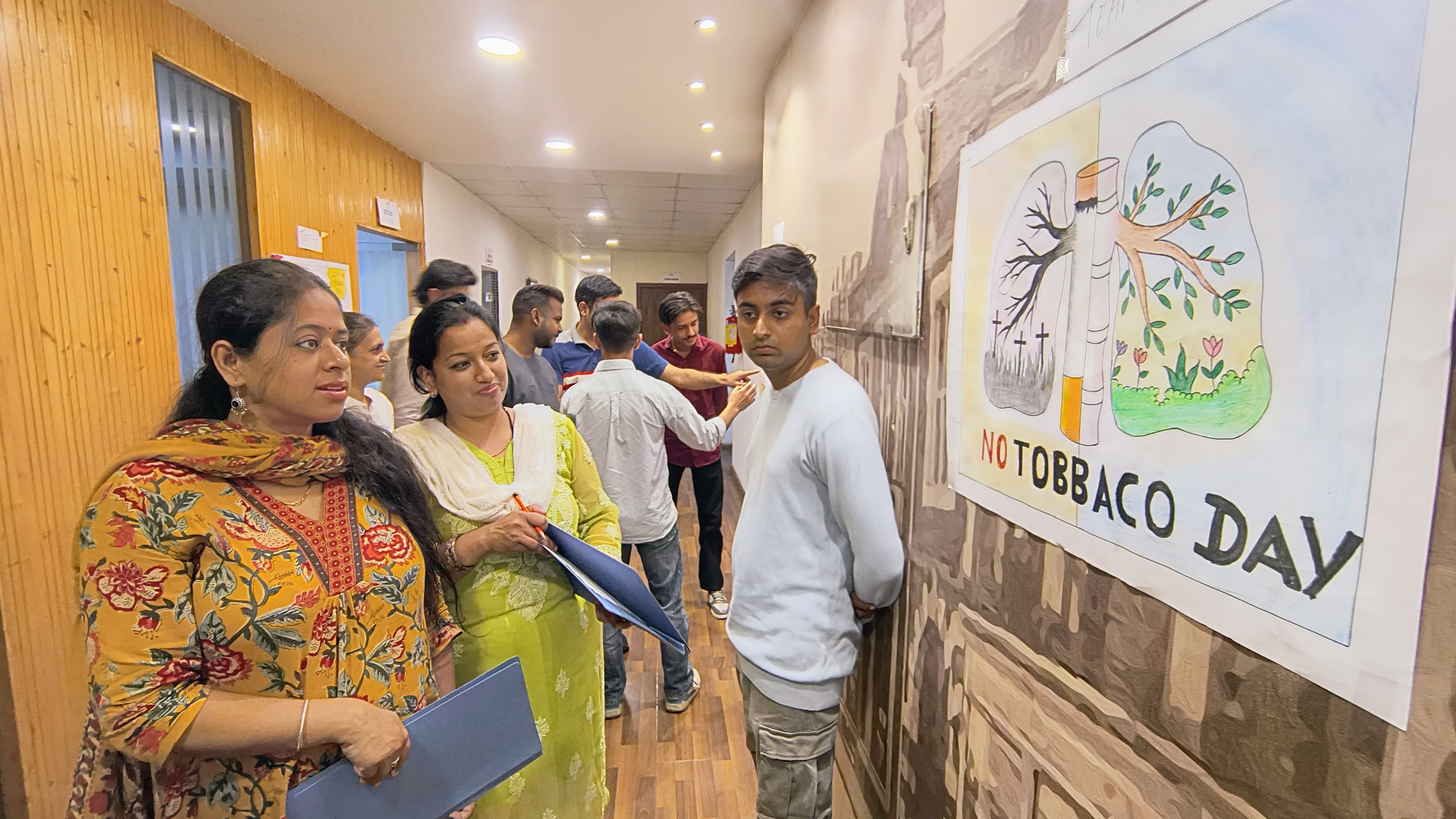 Servo Hospitality School Dehradun No Tobacco Day photo 6