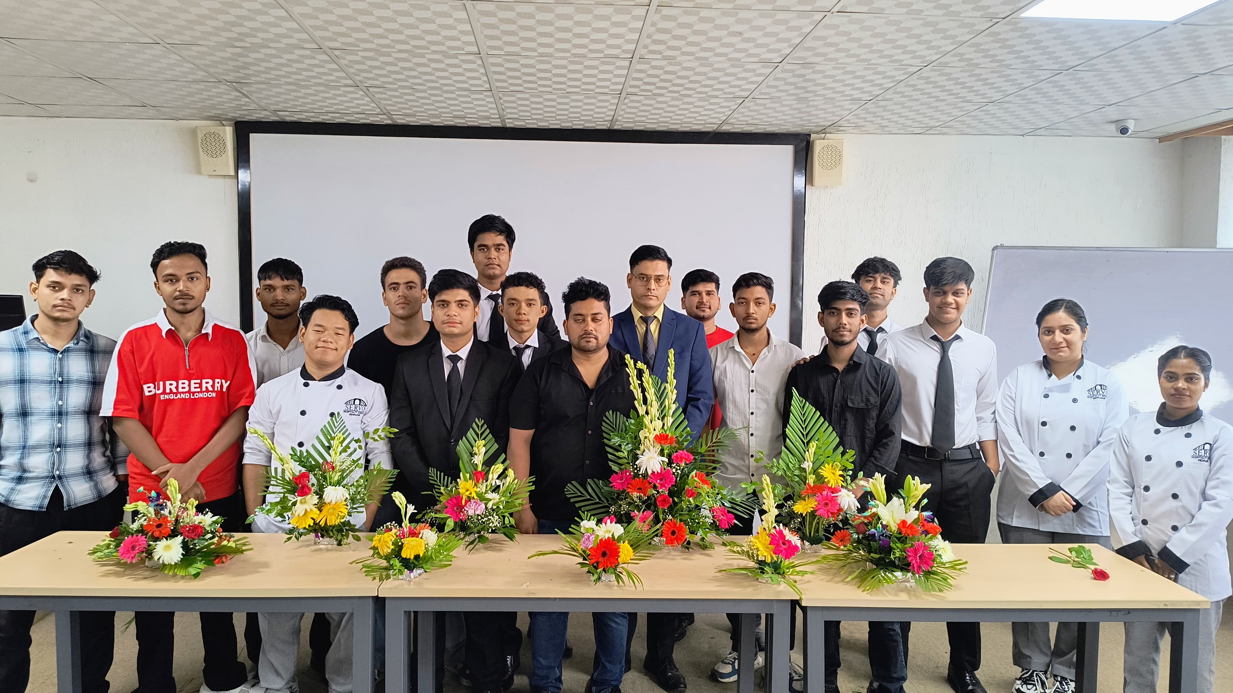 Servo Hospitality School Dehradun Flower Arrangement photo 2