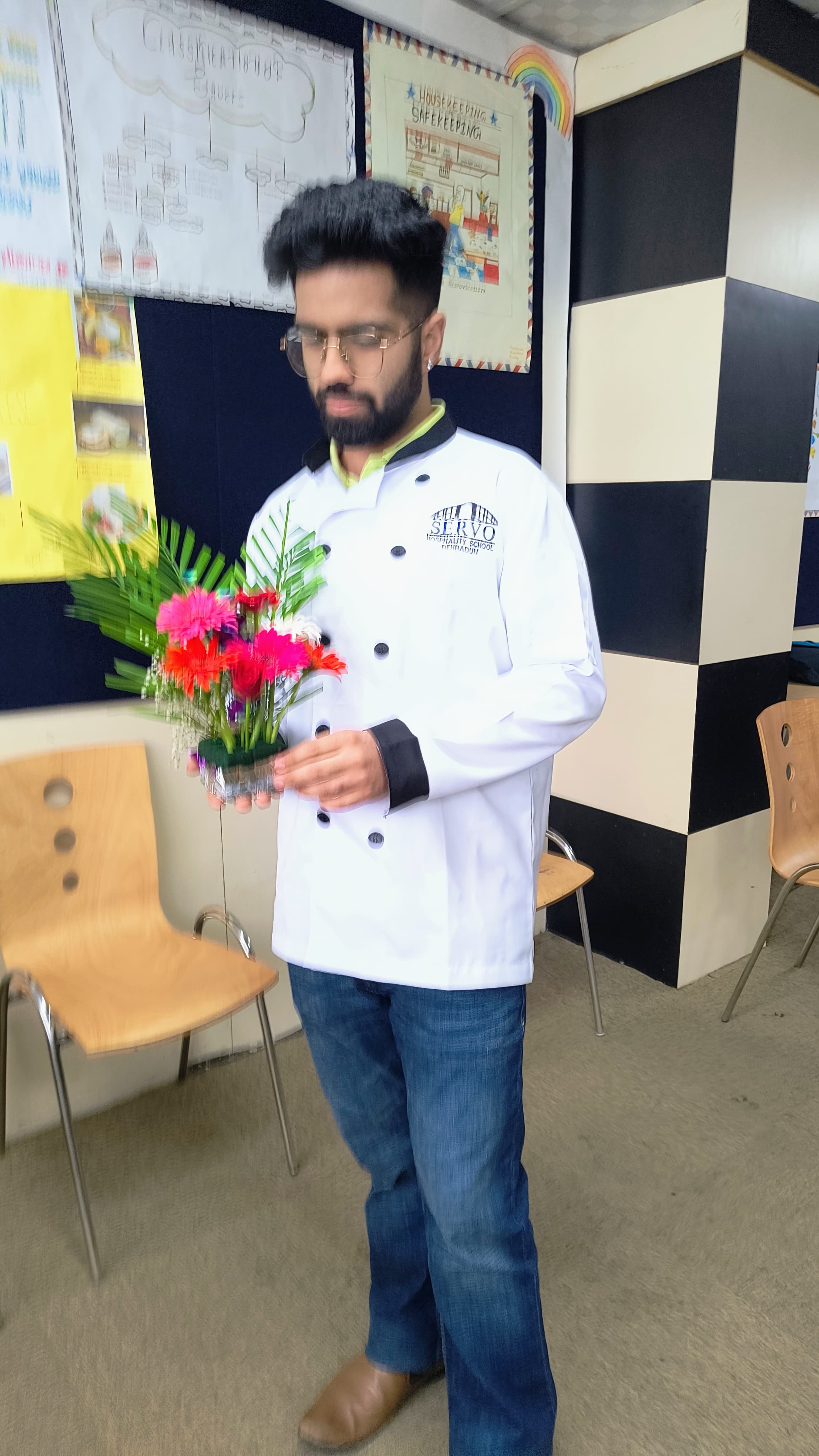 Servo Hospitality School Dehradun Flower Arrangement photo 6