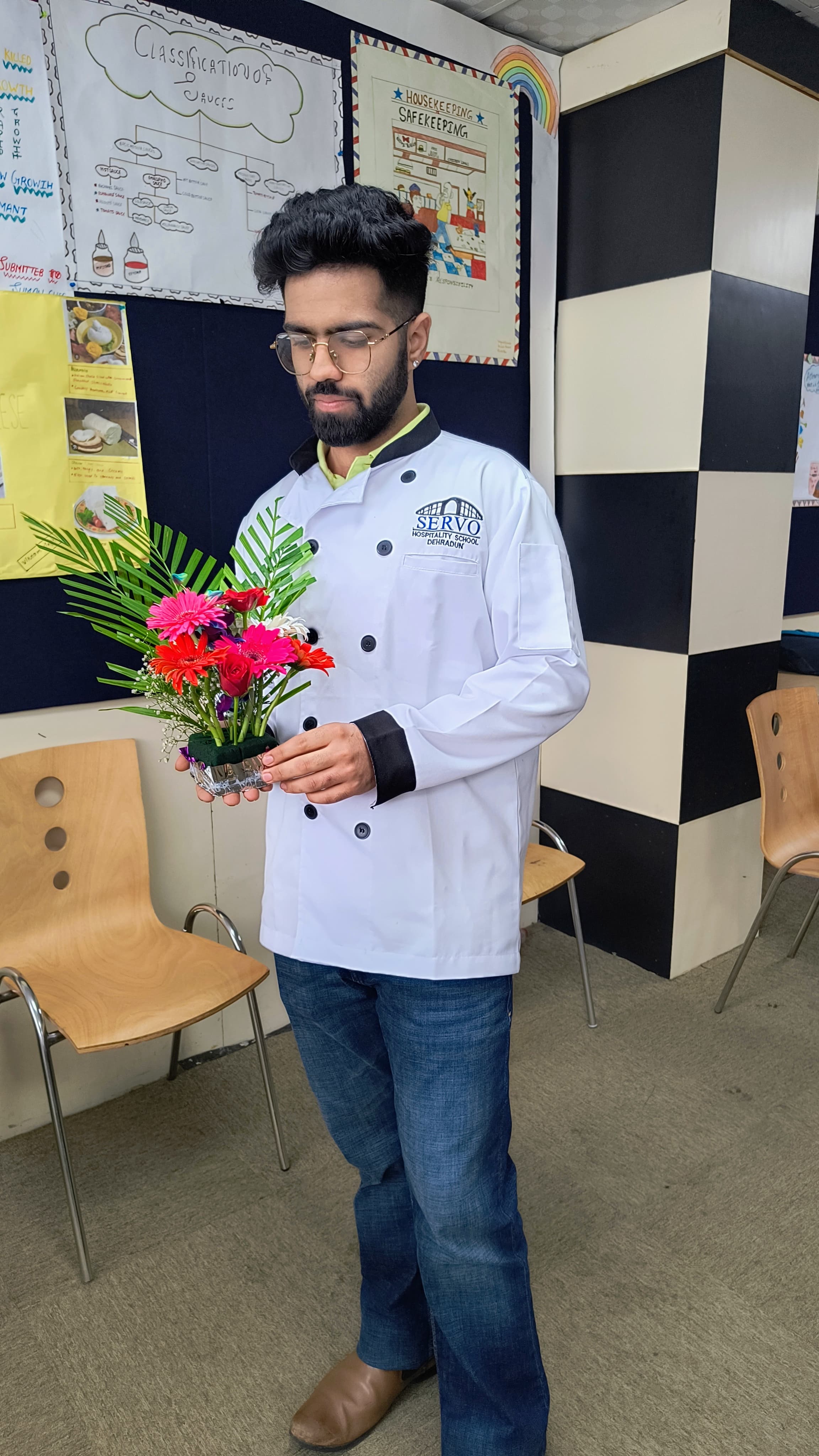 Servo Hospitality School Dehradun Flower Arrangement photo 7