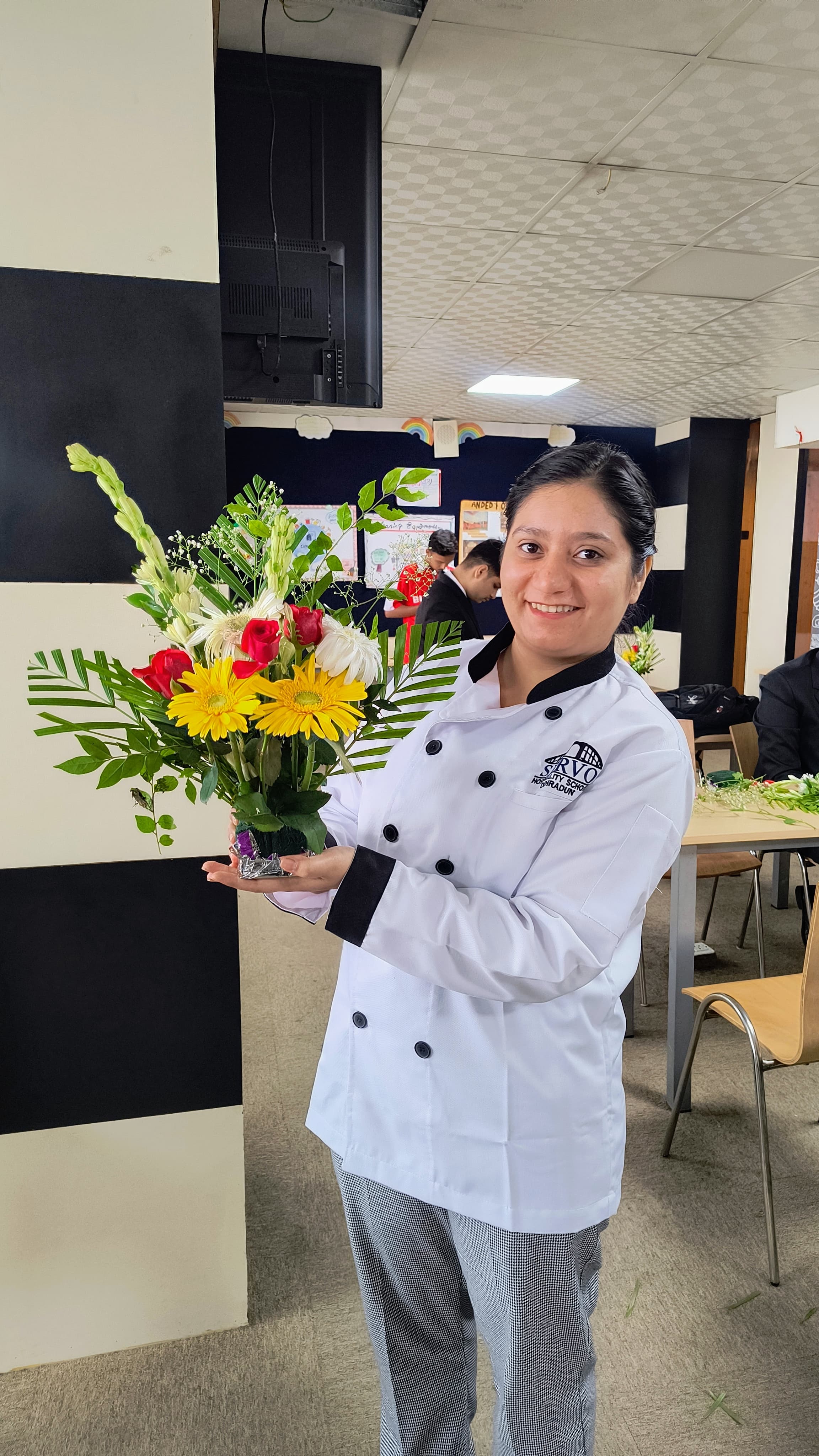 Servo Hospitality School Dehradun Flower Arrangement photo 9