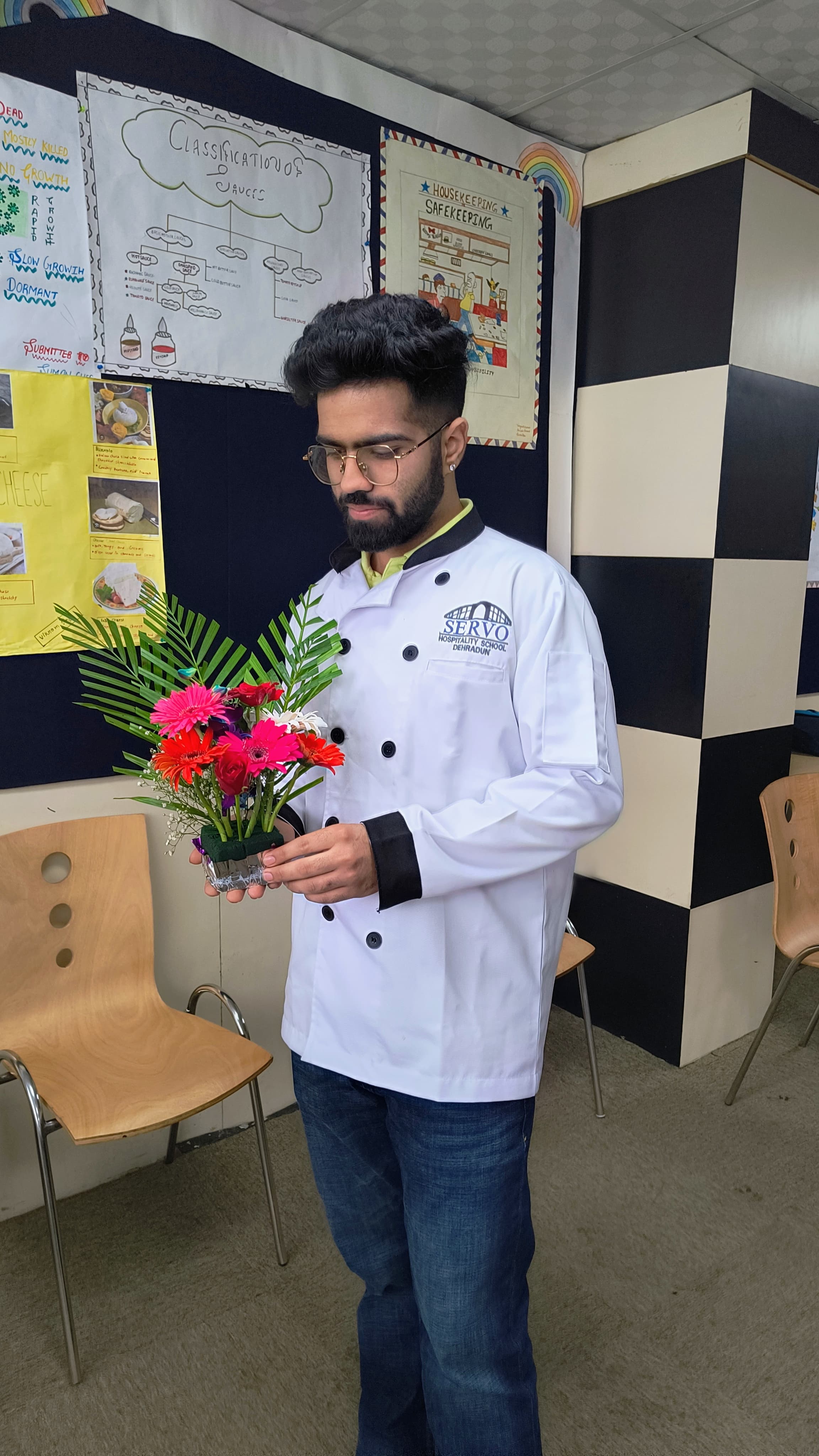 Servo Hospitality School Dehradun Flower Arrangement photo 10