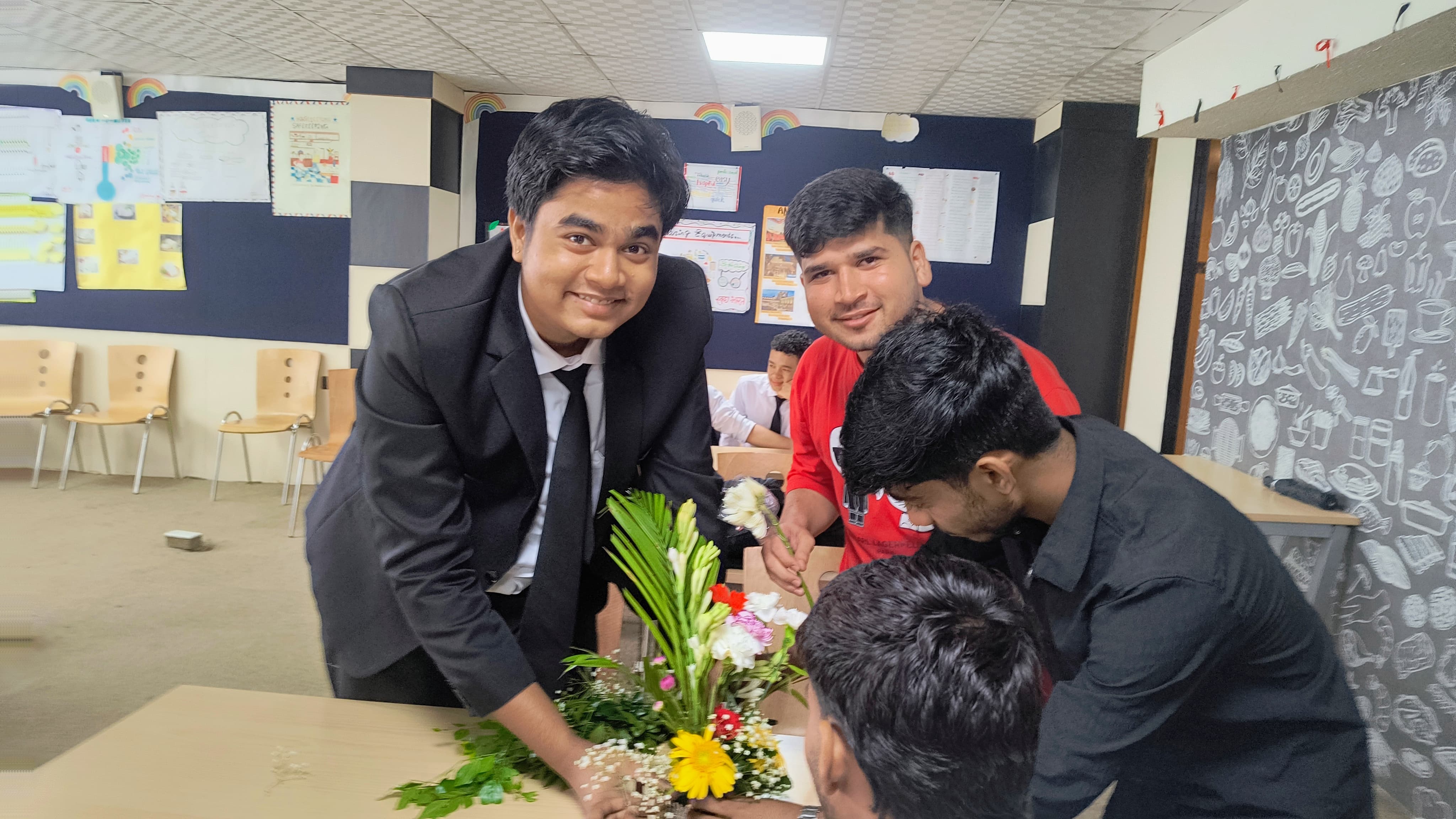 Servo Hospitality School Dehradun Flower Arrangement photo 15