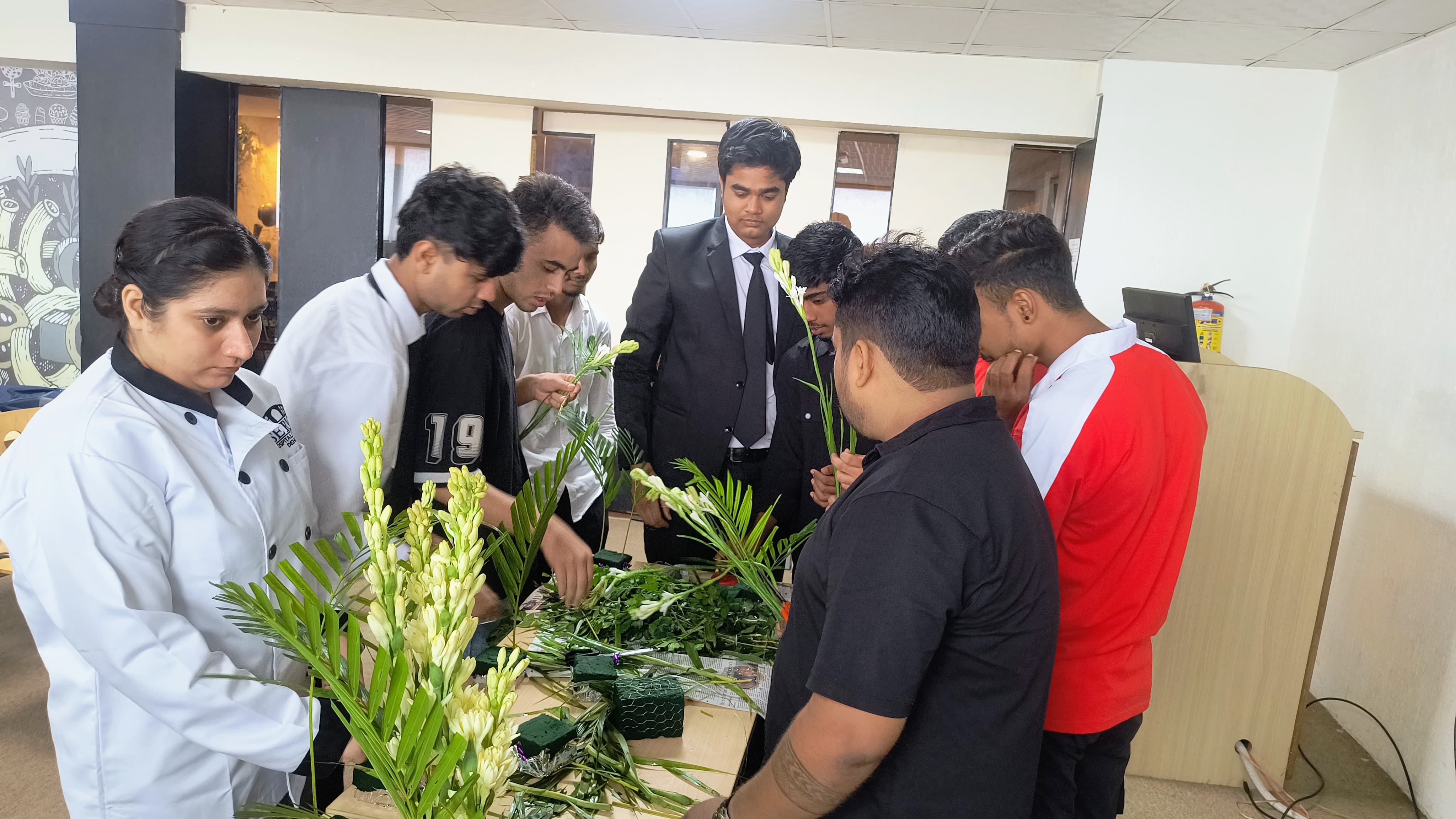 Servo Hospitality School Dehradun Flower Arrangement photo 16