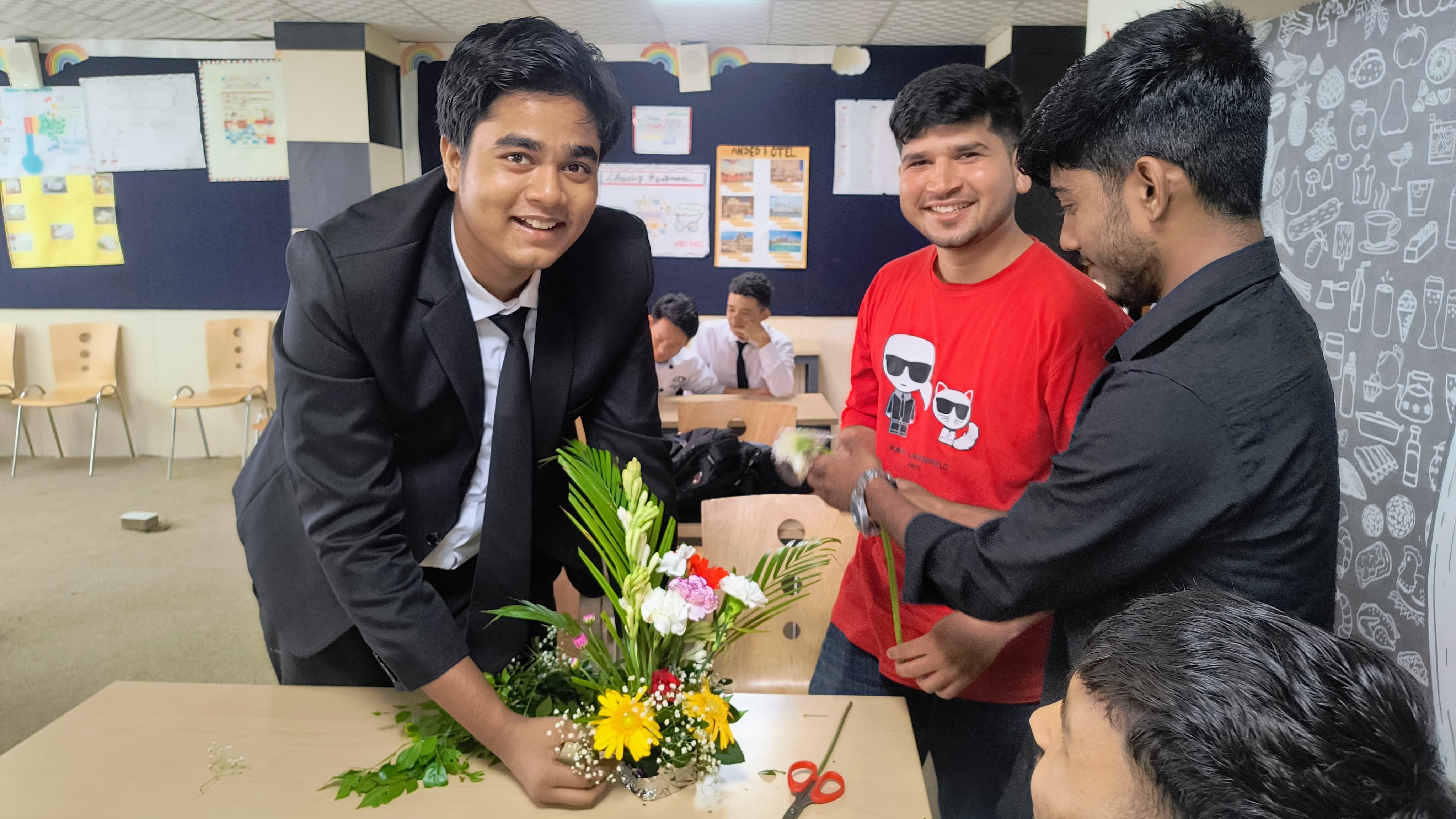 Servo Hospitality School Dehradun Flower Arrangement photo 17