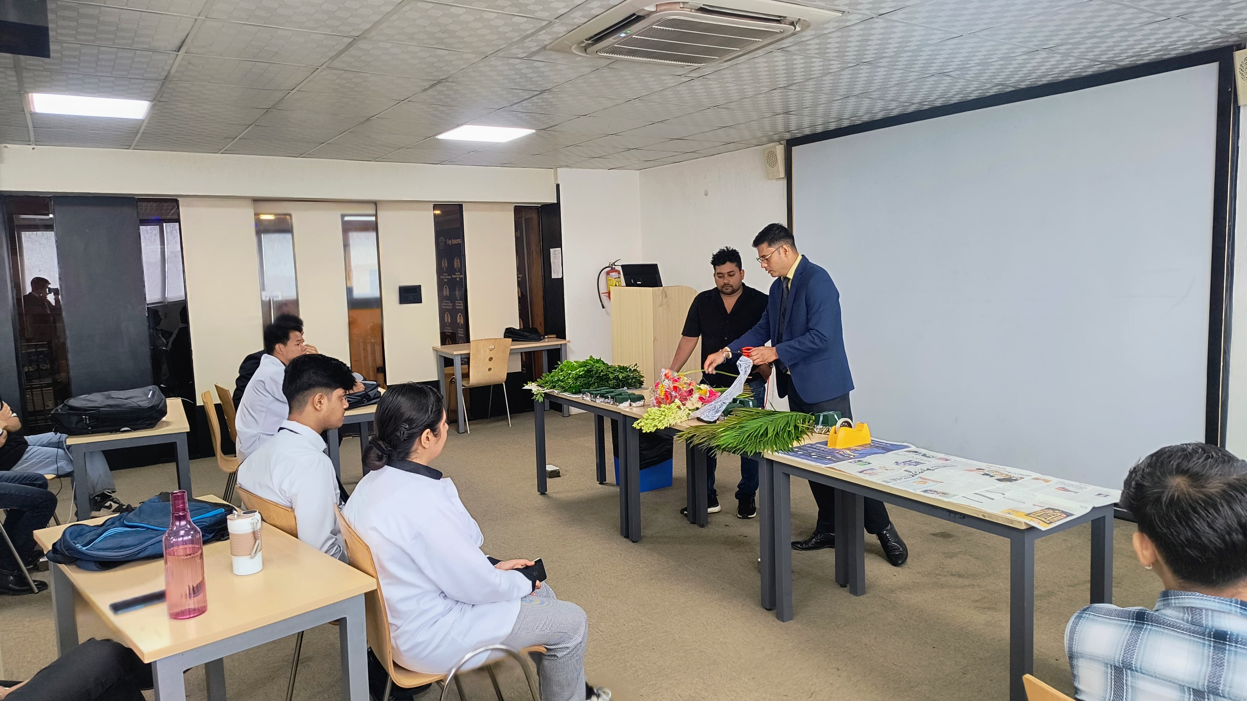 Servo Hospitality School Dehradun Flower Arrangement photo 18