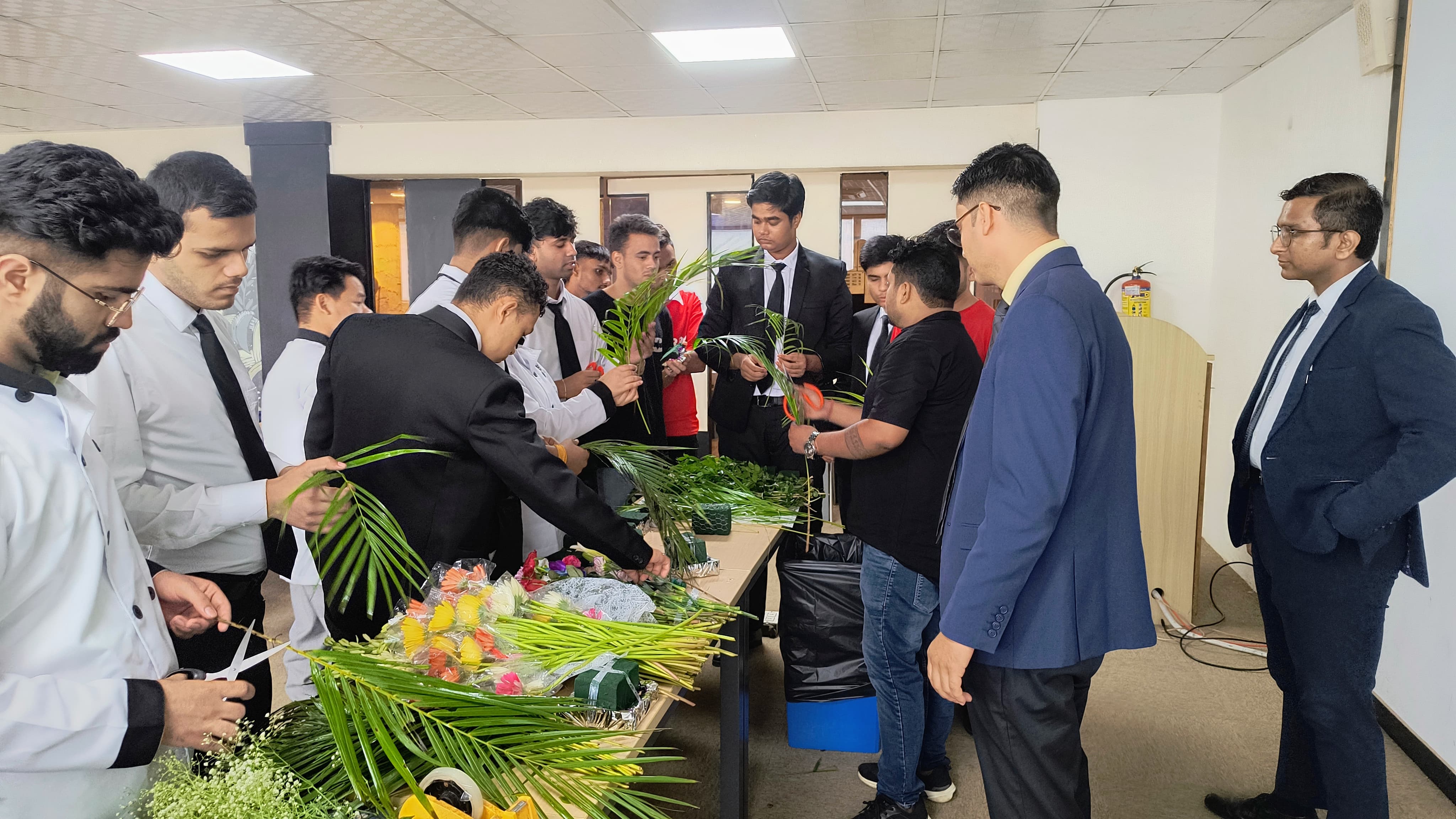 Servo Hospitality School Dehradun Flower Arrangement photo 19