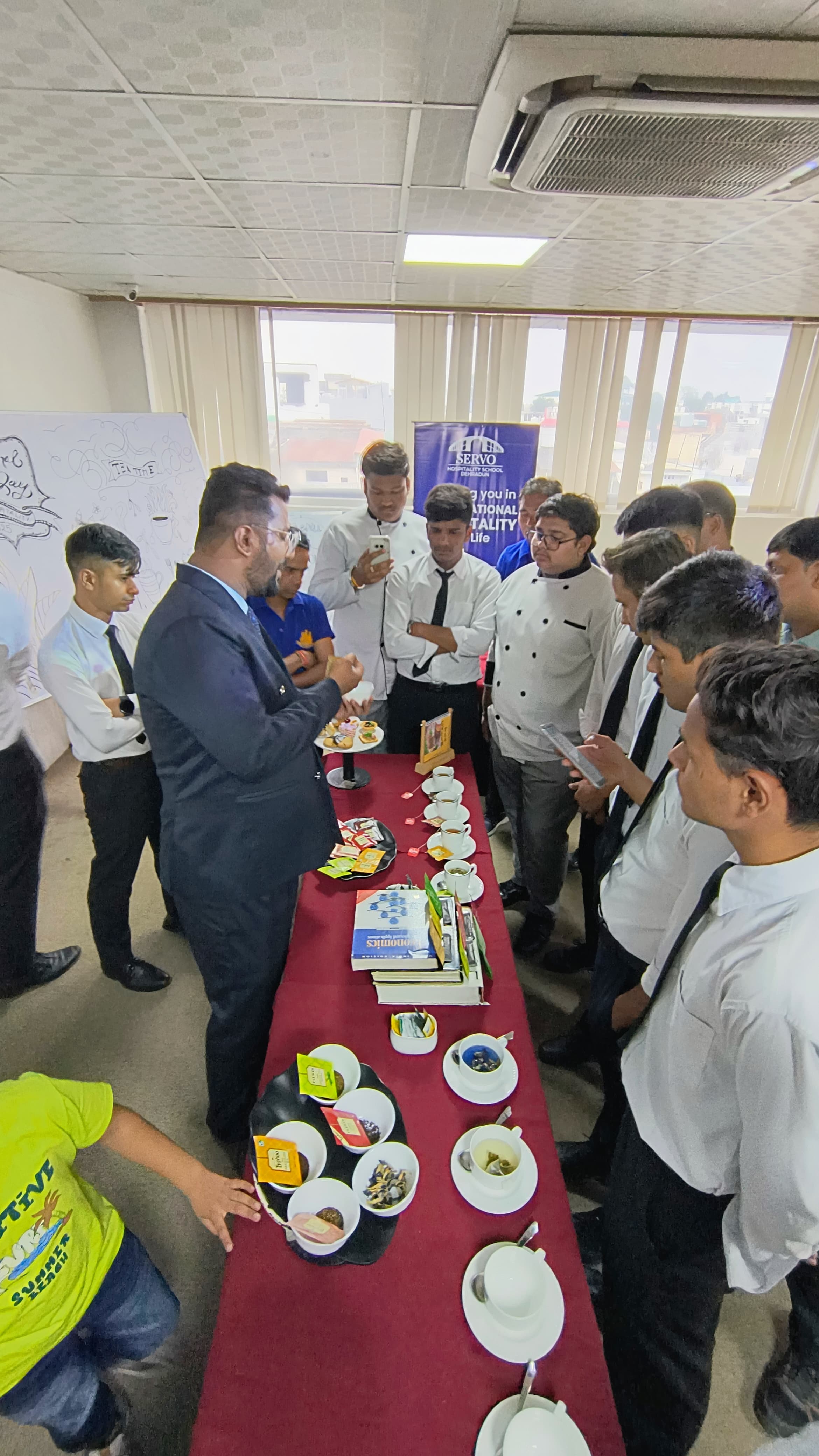 Servo Hospitality School Dehradun International Tea Day photo 3