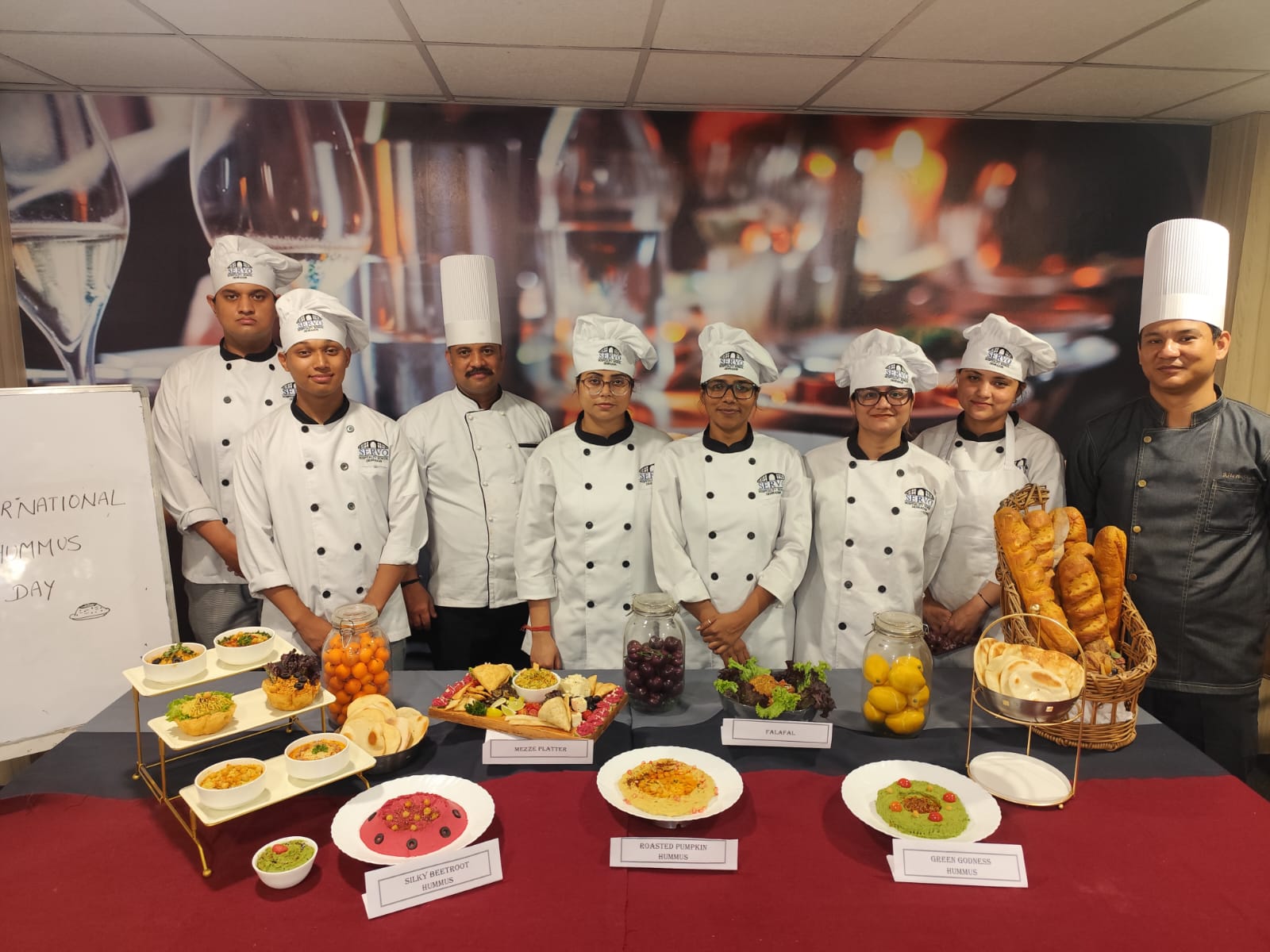 Servo Hospitality School Dehradun Hummus Day photo 2