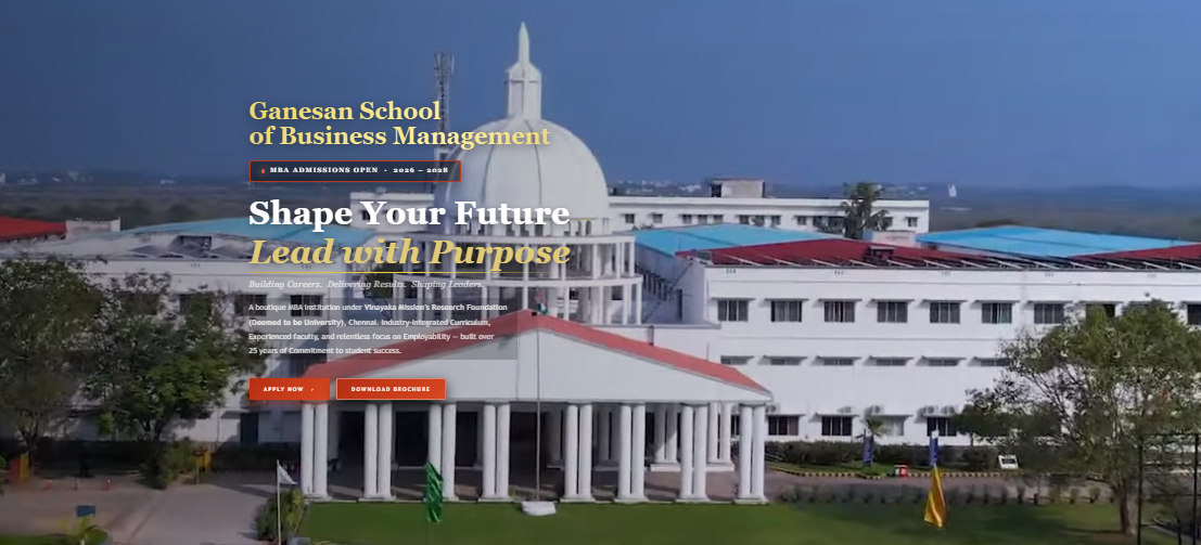 Ganesan School of Business Management Campus photo 1