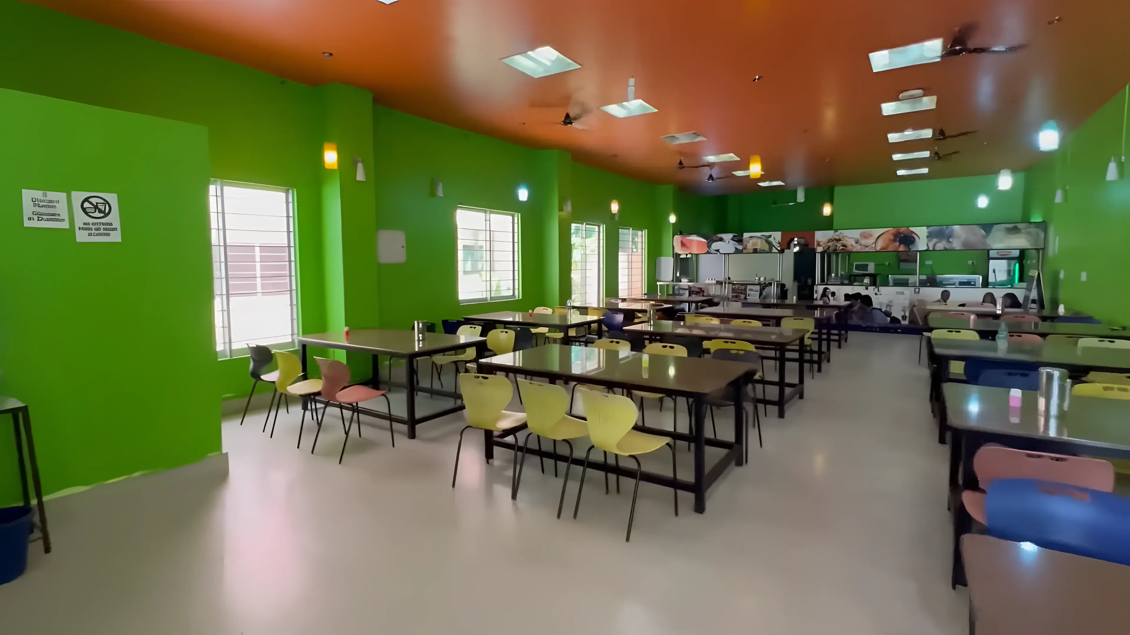 ICFAI Business School Bangalore canteen photo 1