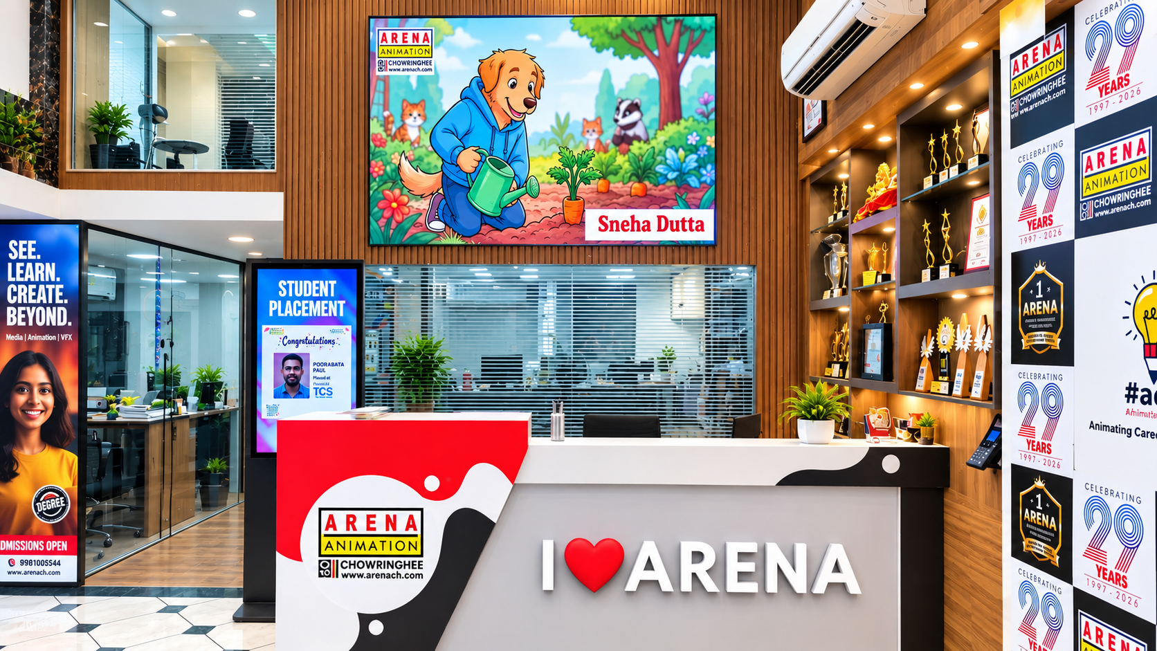 Arena Animation, Chowringhee Students and Awards photo 1