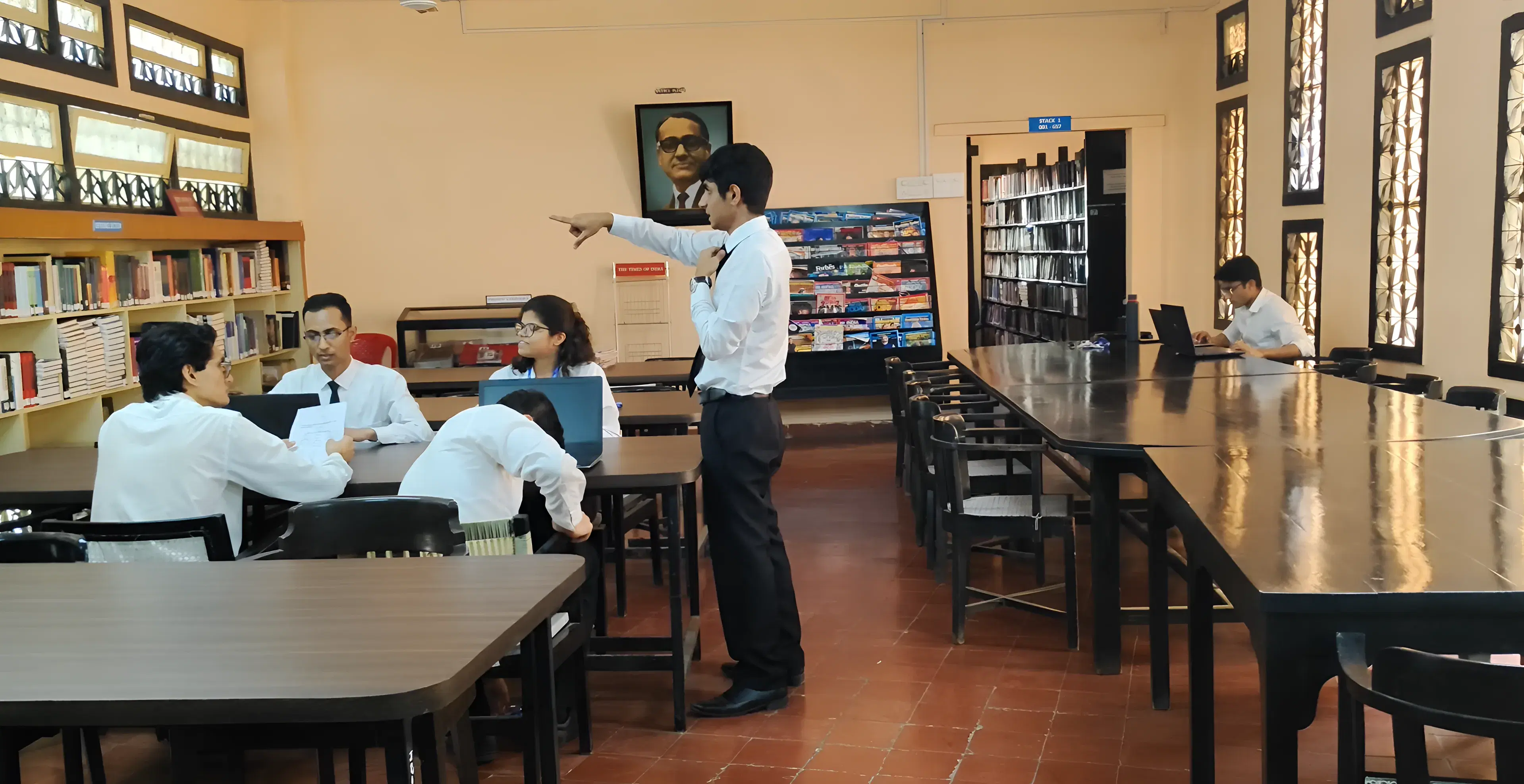 JBIMS Mumbai library photo 2