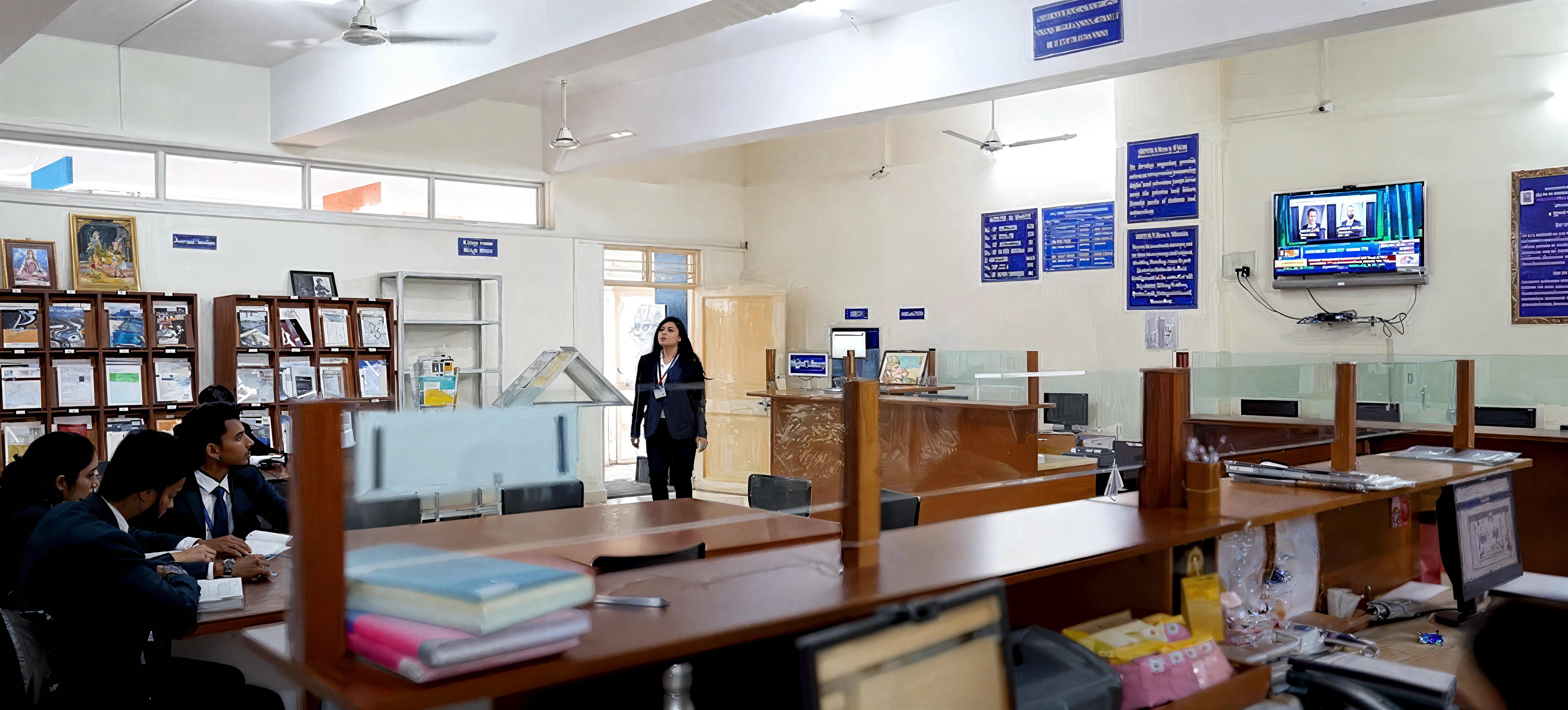 S. B. Patil Institute of Management Pune library photo 1