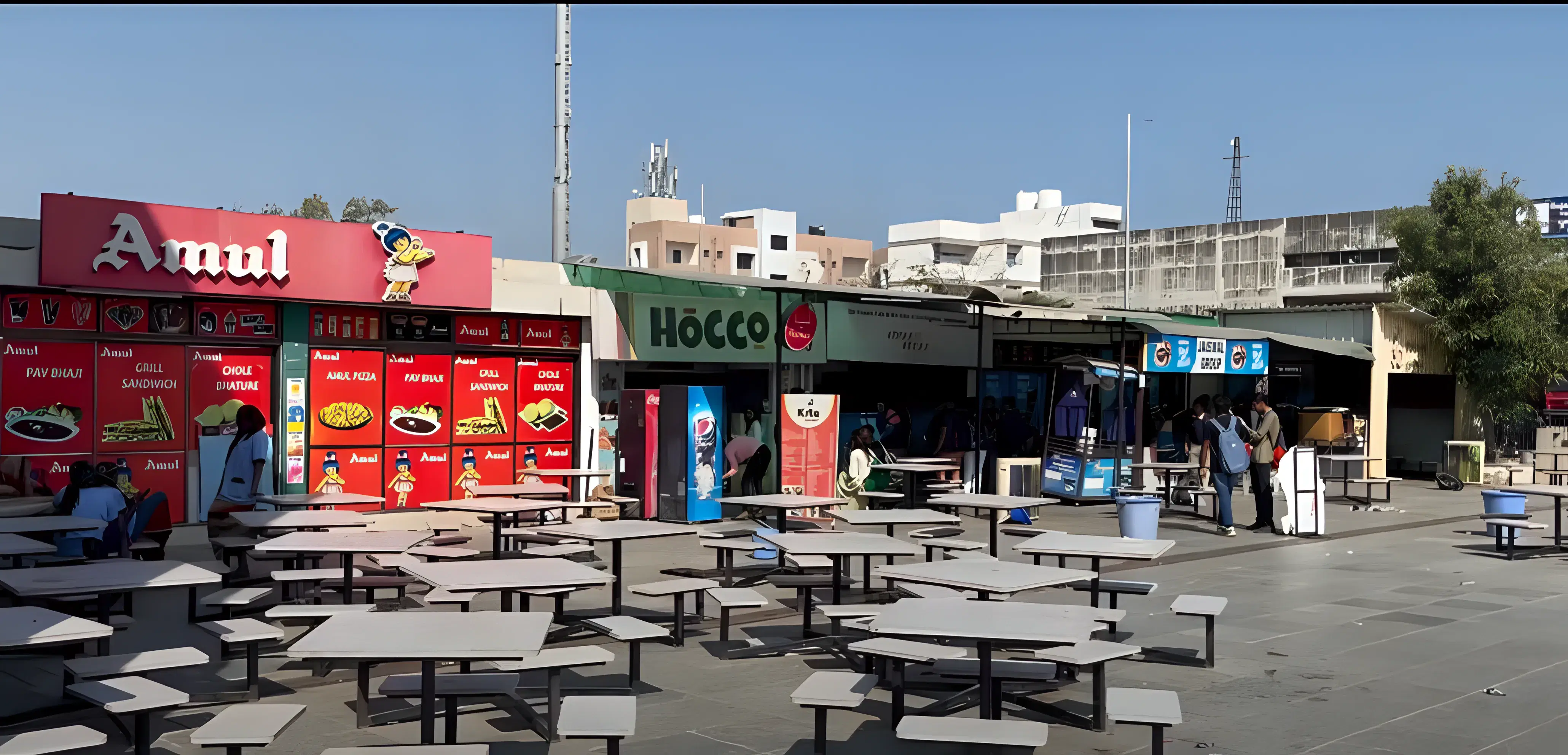 School of Technology PDEU Canteen photo 2