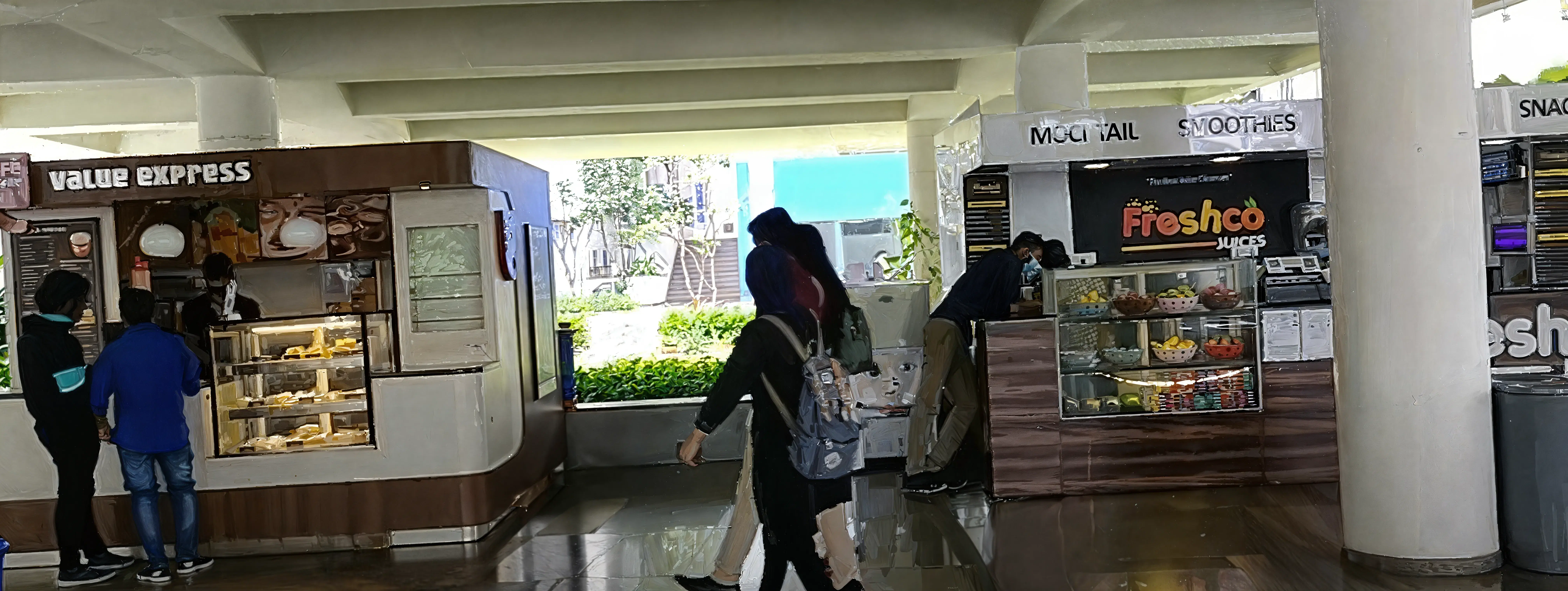 Presidency College Bangalore cafeteria photo 1