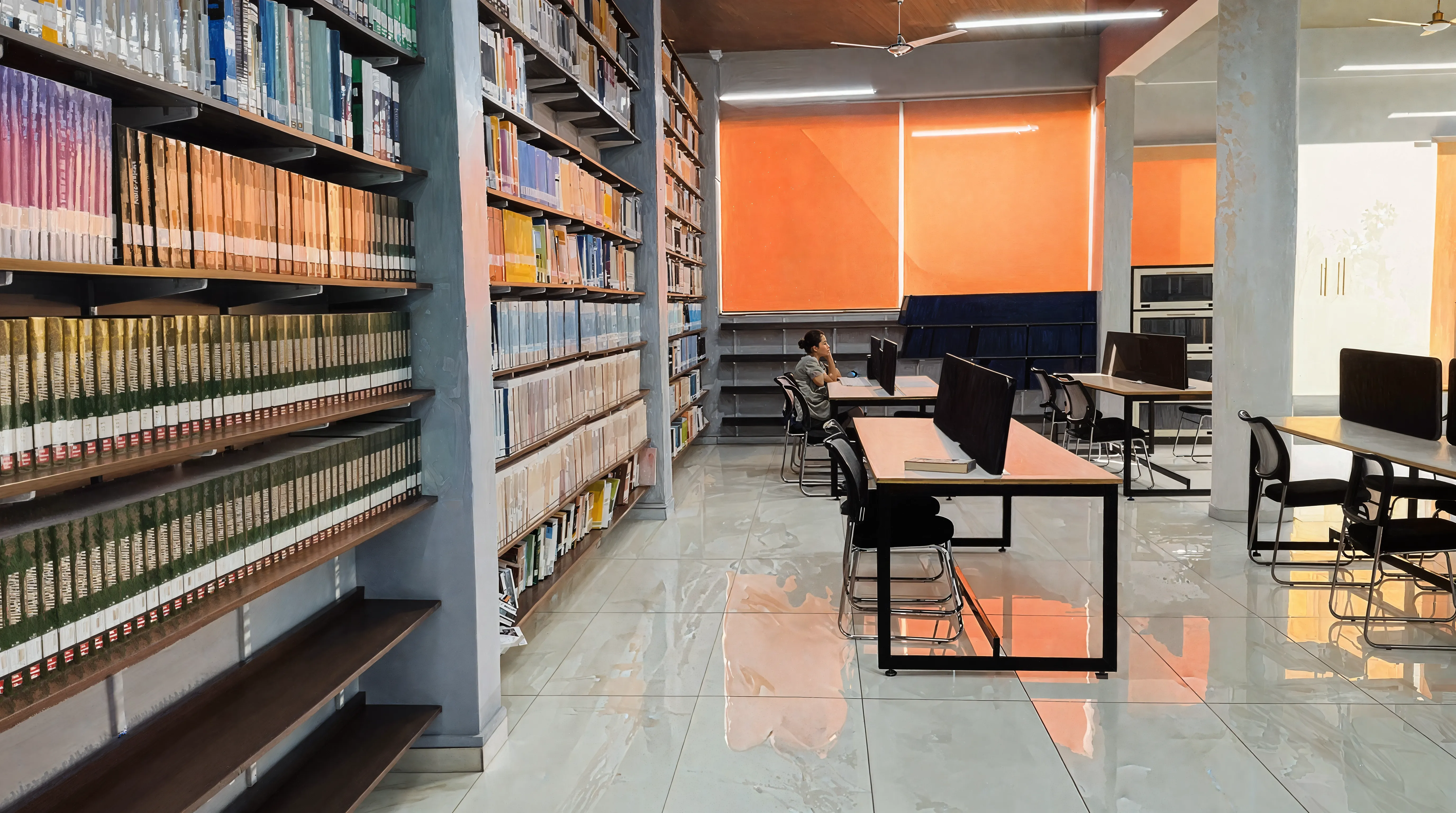 Narayana Business School Ahmedabad library photo 2