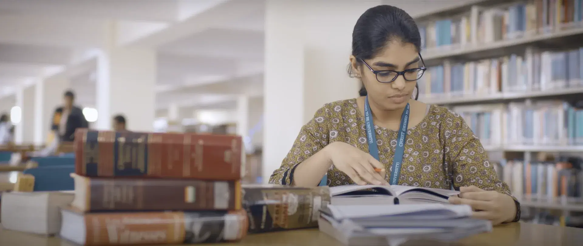 School of Business and Management, Christ University Bangalore Library photo 1