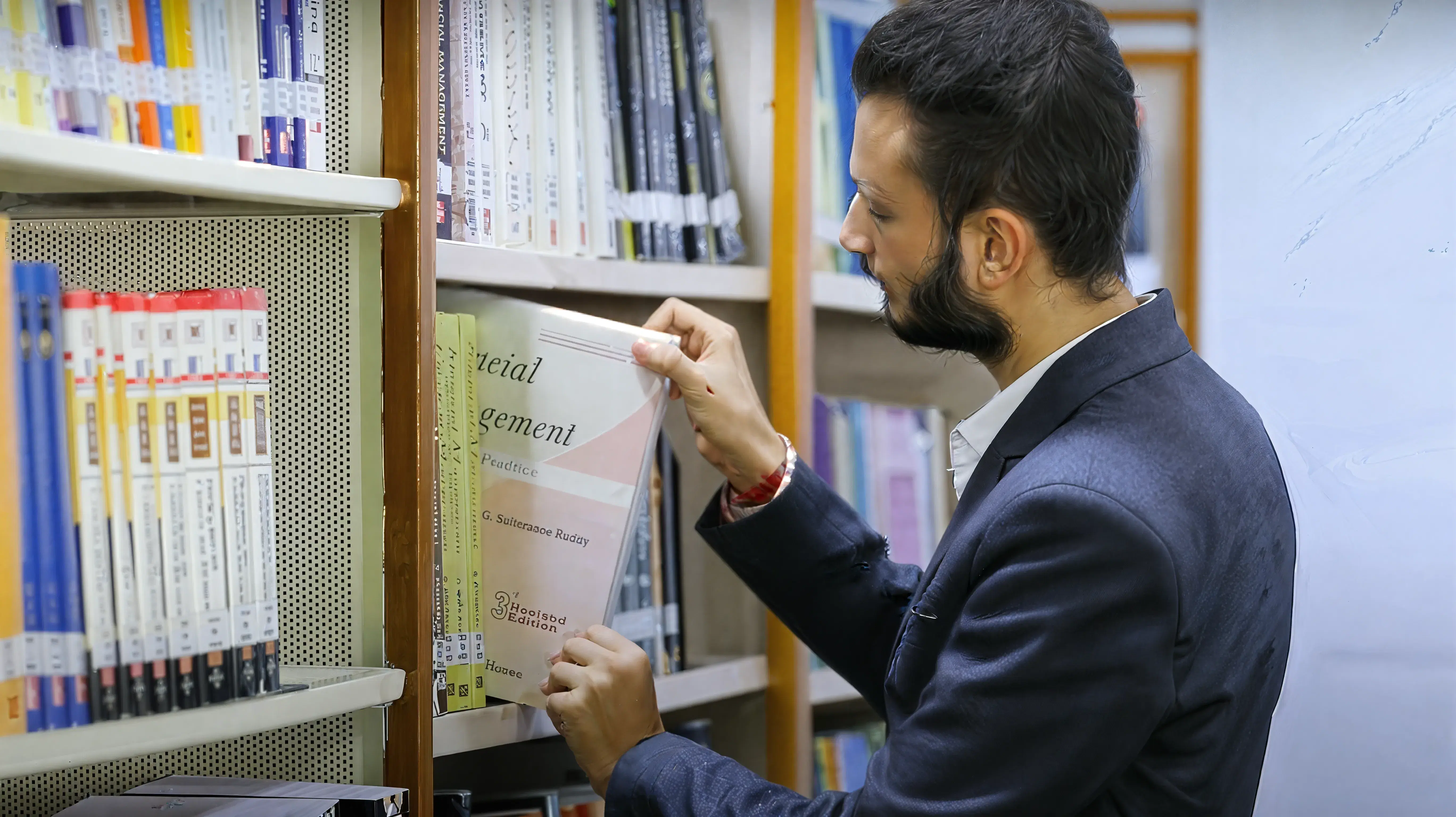 IQ City United World School of Business Kolkata Library photo 1