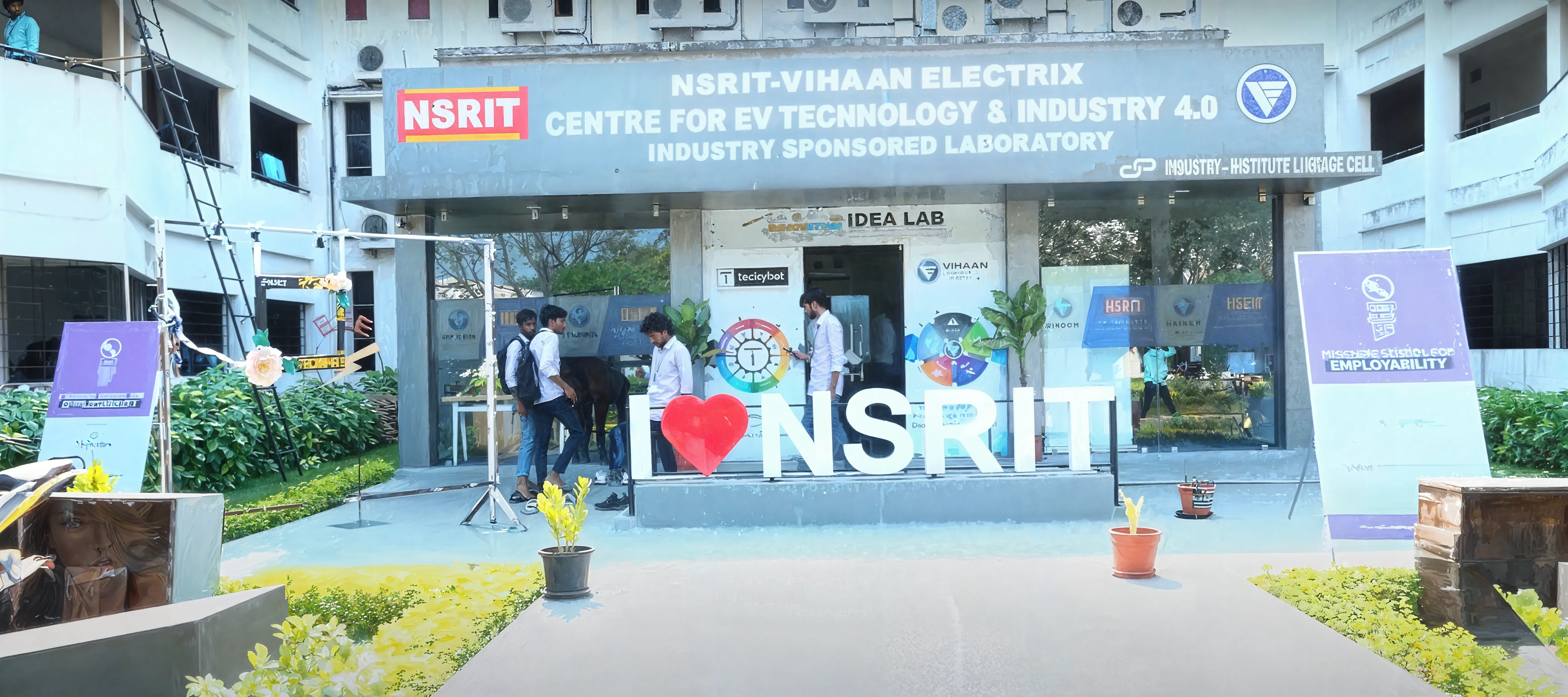 NSRIT Campus photo 2