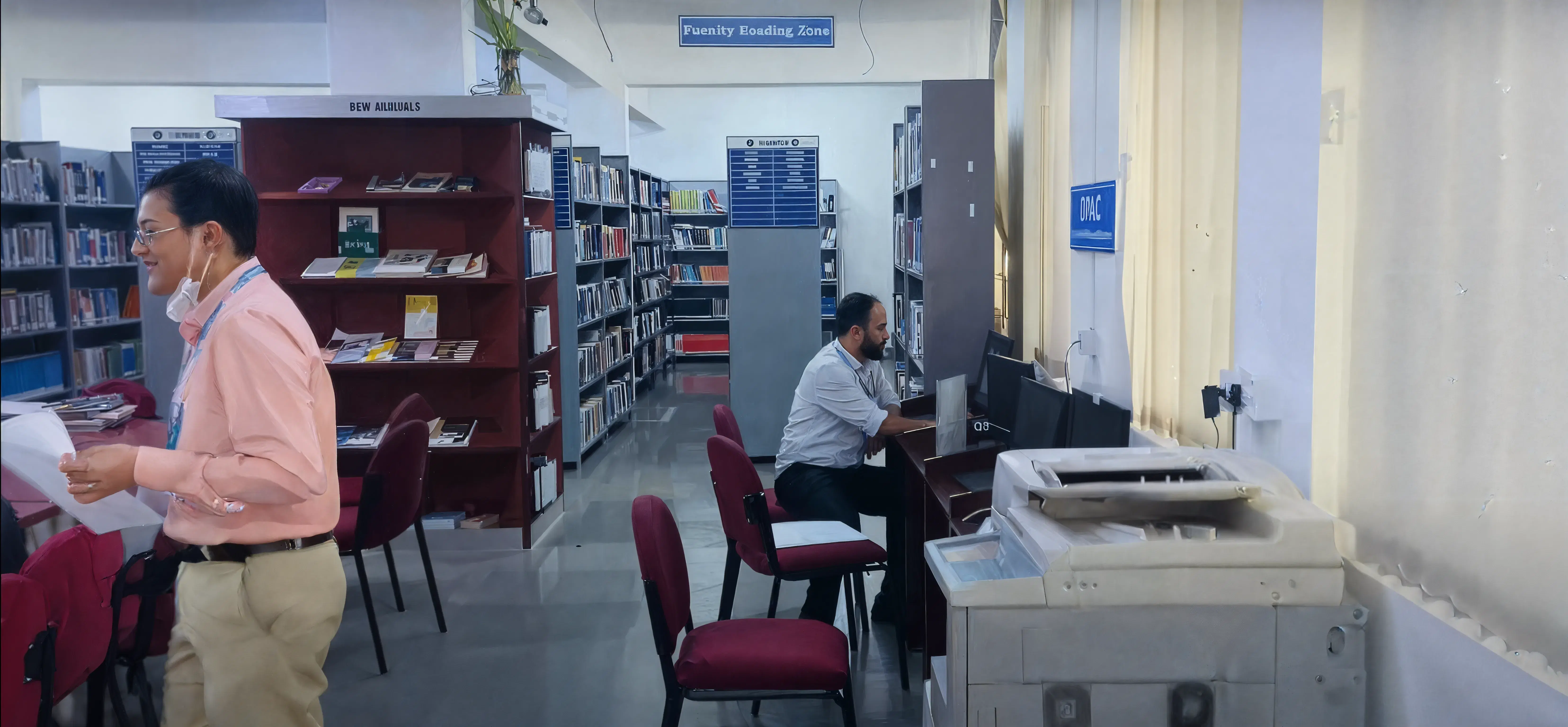 St. Claret College Bangalore Library photo 2