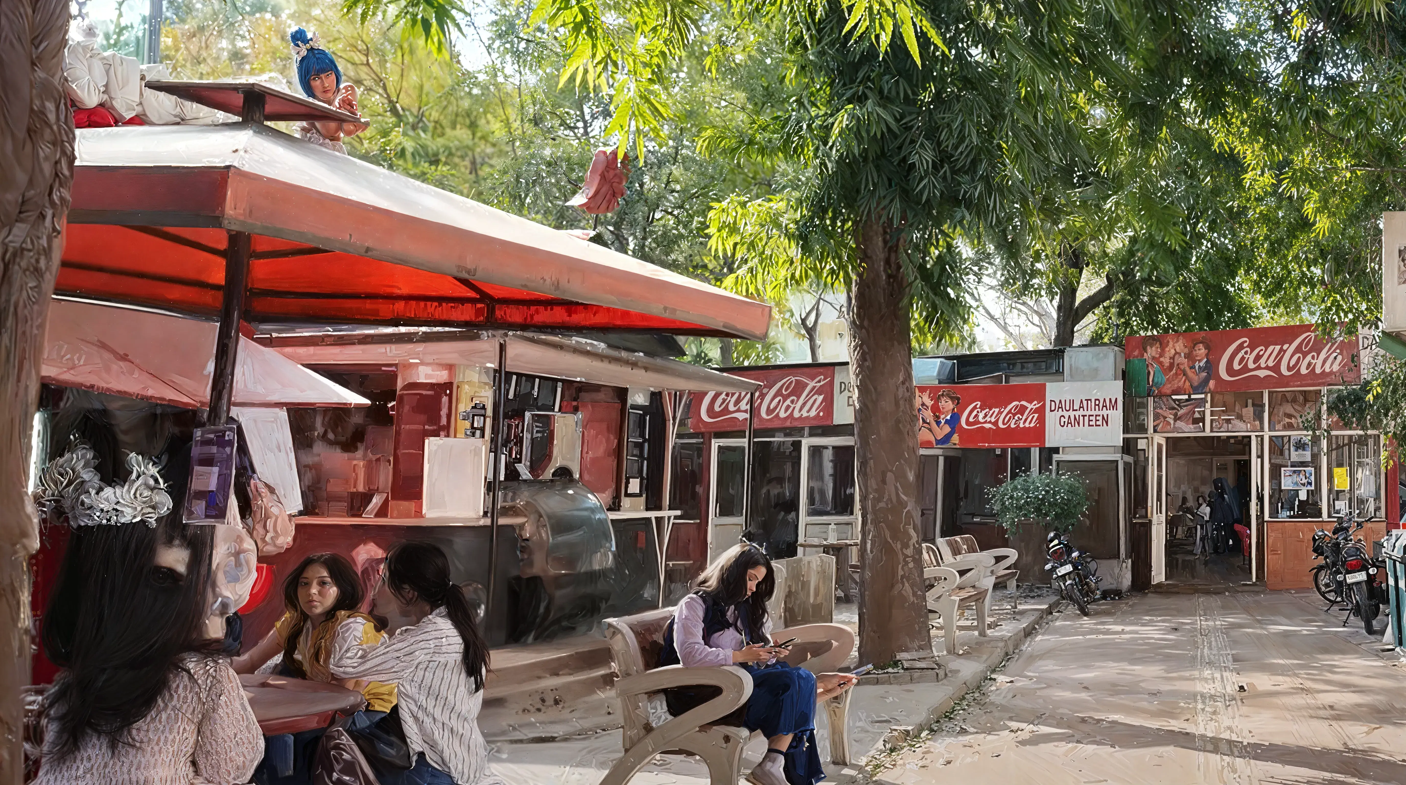 Daulat Ram College canteen photo 3