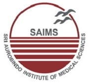 Sri Aurobindo Institute of Medical Sciences - [SAIMS] Logo