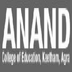 Anand College of Education - [ACE]