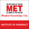 MET Institute of Pharmacy - [MET IOP]