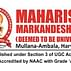 Maharishi Markandeshwar - [MMU]