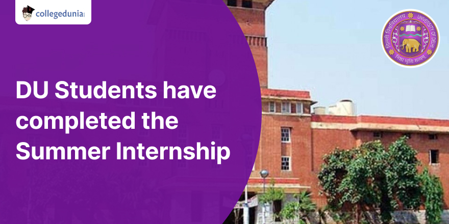 96 Students Complete Summer Internship Under the DU Vice-chancellor ...