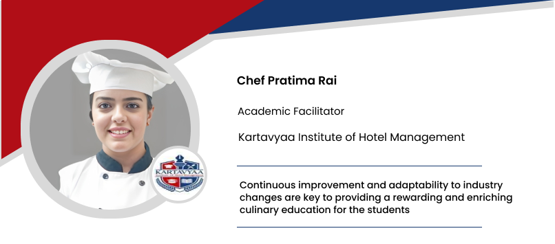 Kartavyaa Institute of Hotel Management: Chef Pratima Rai, Academic ...