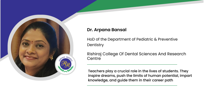 Rishiraj College Of Dental Sciences And Research Centre: Dr. Arpana ...
