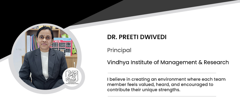Vindhya Institute of Management & Research: Dr. Preeti Dwivedi, Principal