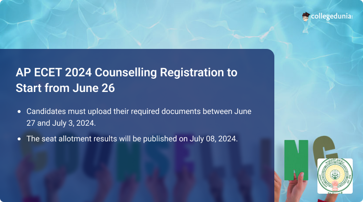 AP ECET 2024 Counselling Registration to Start from June 26; Know How ...