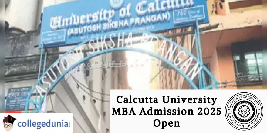 Calcutta University MBA Admission 2025 Open; Check Application Deadline ...