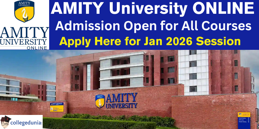 Amity University Online Opens Admissions for January 2026 Session ...