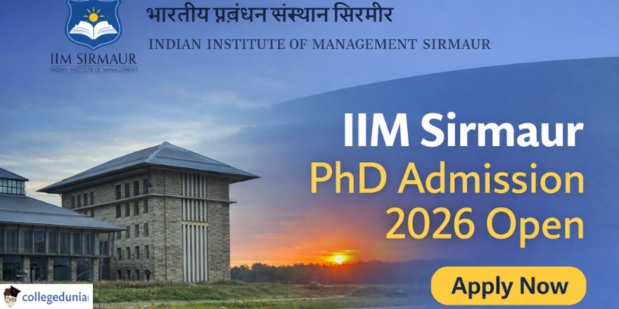 IIM Sirmaur PhD Admission 2026 Open at iimsirmaur.iqdigit.com ...