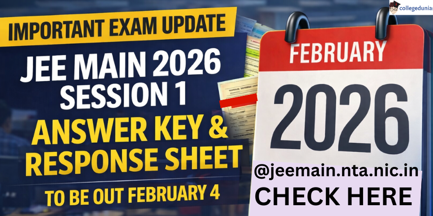 JEE Main 2026 Session 1 Answer Key & Response Sheet to Be Out on ...