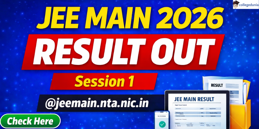 JEE Main 2026 Session 1 Result Out; Download Your Scorecard @jeemain ...