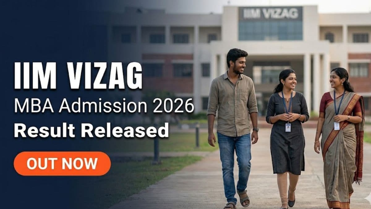 IIM Vizag MBA Admission 2026 Result Out @iimv.ac.in; Download Offer Letter