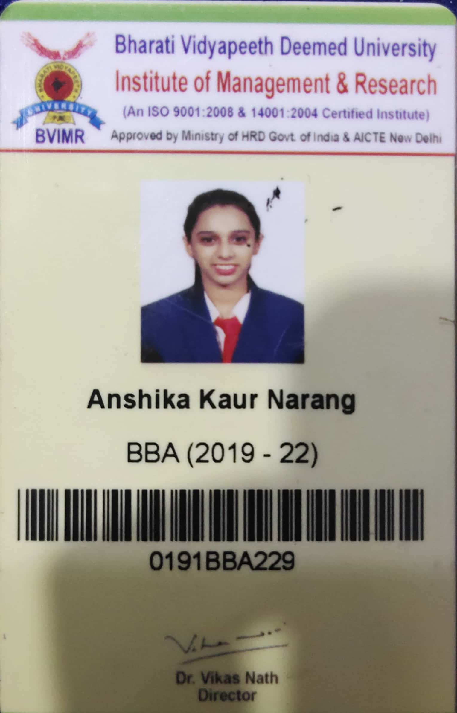 ANSHIKA KAUR NARANG