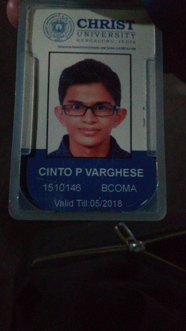 Cinto P Varghese